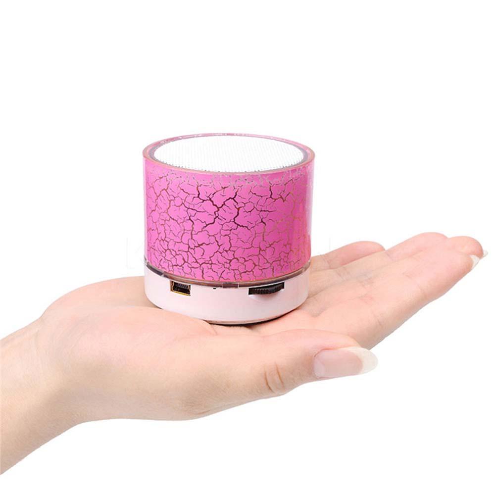 Loa Không Dây Có Đèn LED Nhiều Màu Sắc Hỗ Trợ Thẻ TF