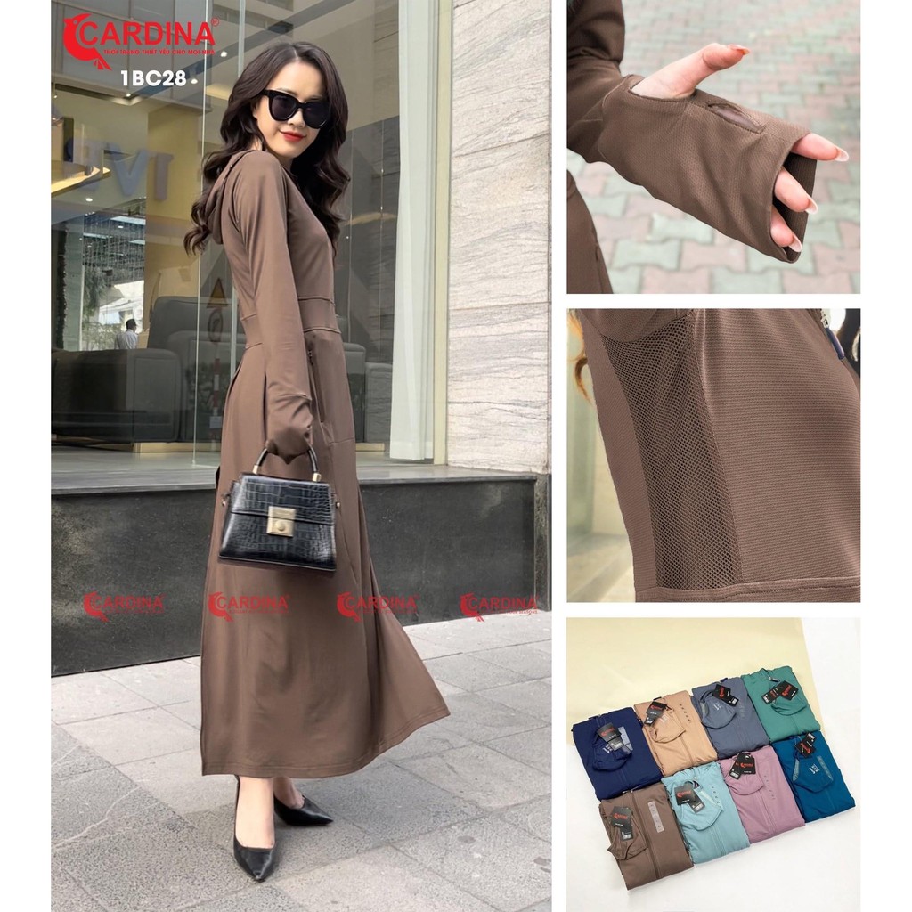 Áo choàng chống nắng nữ CADINA