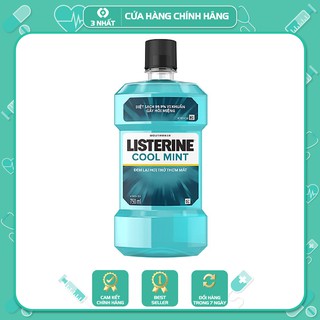 Nước súc miệng Listerine Coolmint, chăm sóc sức khoẻ răng miệng