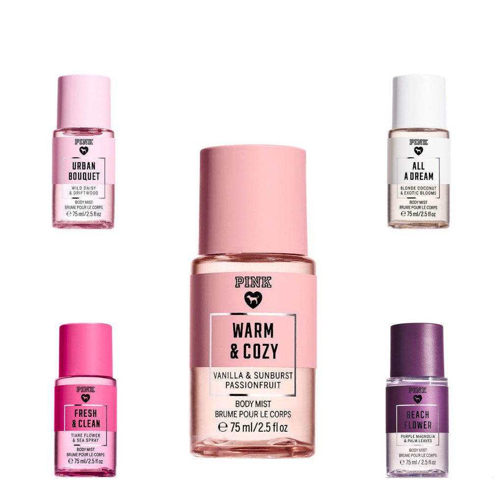 Xịt Thơm Toàn Thân Victoria's Secret Pink Body Mist 75ml