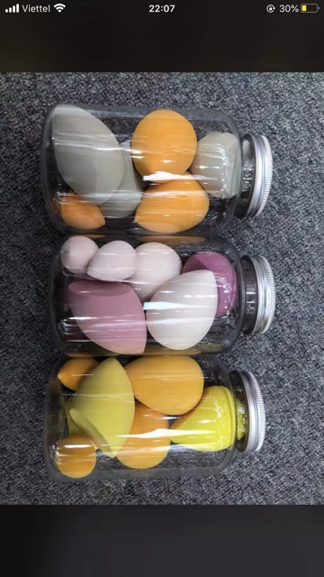 Lọ 7 mút trang điểm