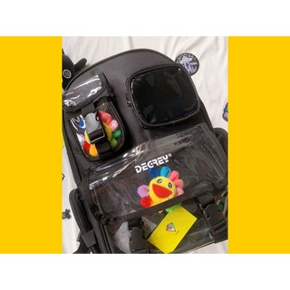 Balo DEGREY [ĐEN] Unisex Thời Trang Nam Nữ Đi Học Balo Túi Ví DEGREY (Tặng Full Tag+ Hoa)