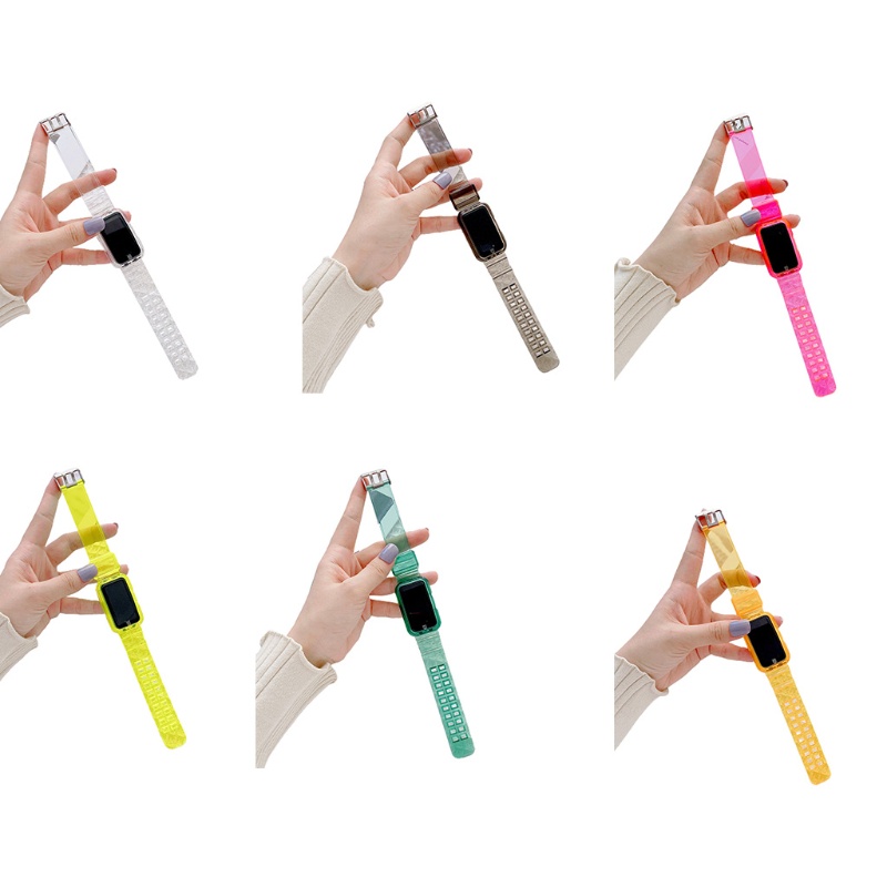 Dây Đeo Silicon Mềm Chống Mồ Hôi Cho Đồng Hồ Thông Minh Huawei / Honor Band 6