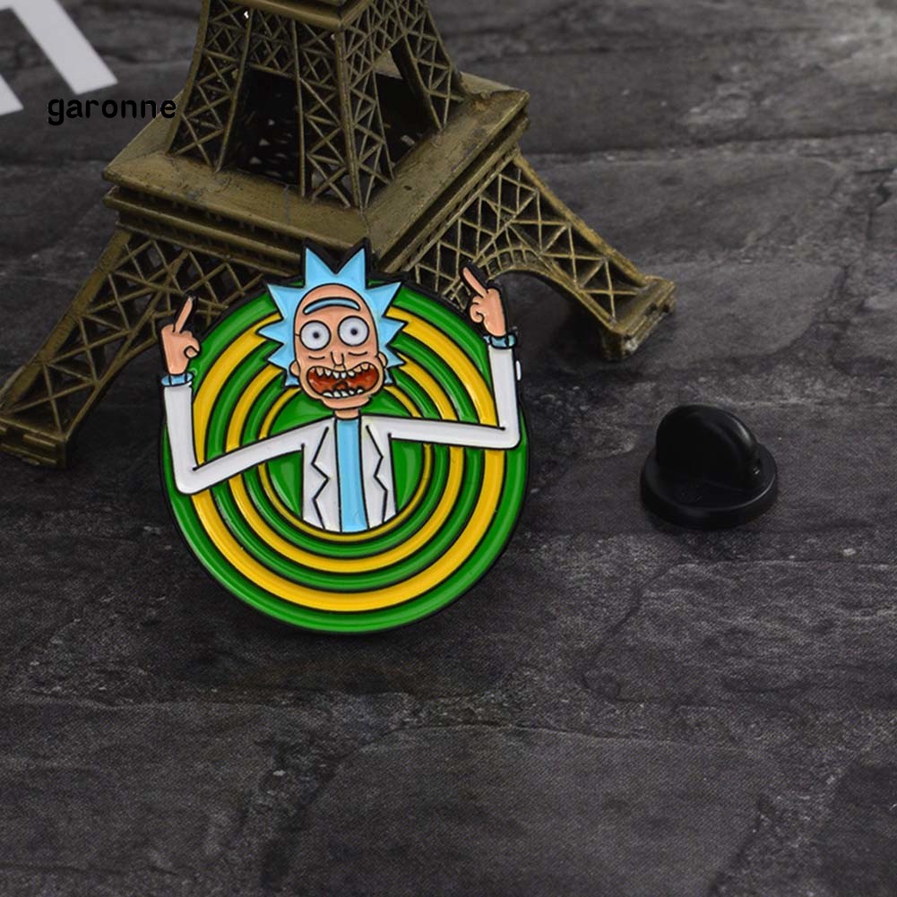 Ghim cài áo hình Rick và Morty sáng tạo