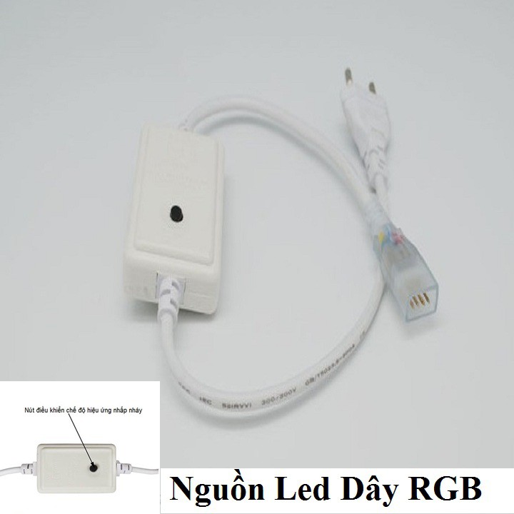 NGUỒN DÂY LED 5050 CHỚP NHÁY DÙNG CHO DÂY LED 5050 ĐƠN MÀU TRANG TRÍ