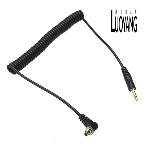 Dây Cáp Đồng Bộ Hóa Dữ Liệu Đầu Cắm 3.5mm Kèm Khóa Vặn Cho Đèn Flash Studio