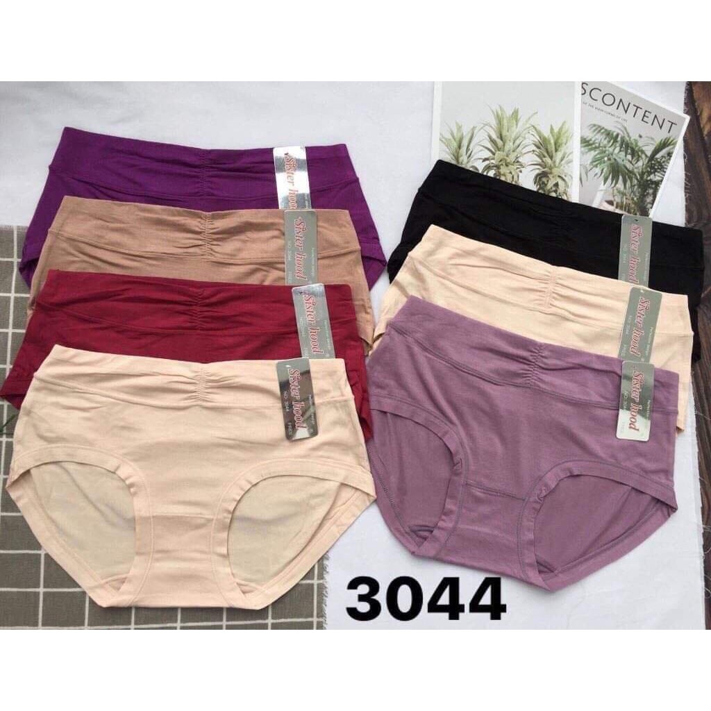 Quần lót cotton , quần chip nữ cotton 3044 mông 90cm đến 98cm kge