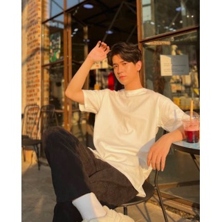 Áo thun nam cổ tròn dáng rộng tay trễ Basic Tee CHOU IN HANOI