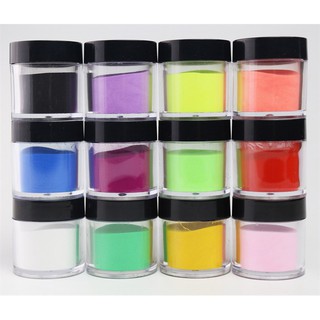 Set 12 hộp bột đắp hoa 10g