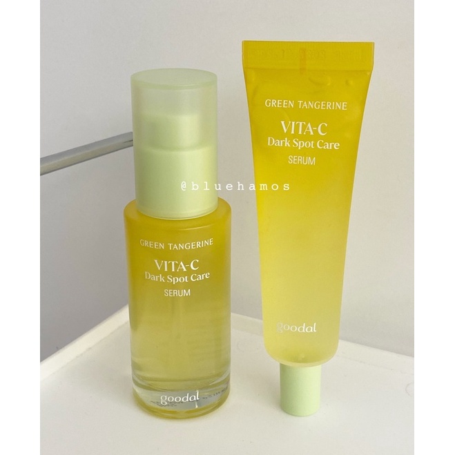 Tinh chất dưỡng trắng Goodal Green Tangerine Vita-C Dark Spot Care Serum