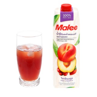 Nước Ép Đào Và Trái Cây Hỗn Hợp Malee 1 lít