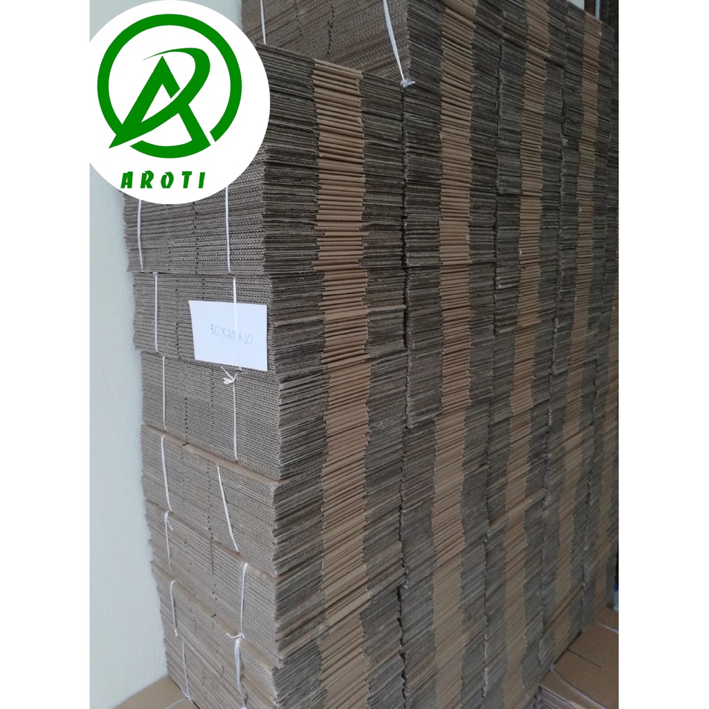 Thùng hộp giấy carton đóng gói hàng kích thước 30*20*10