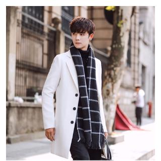 Áo Khoác Len Dáng Dài Ôm Chống Gió Size M-5xl Thời Trang Cho Nam