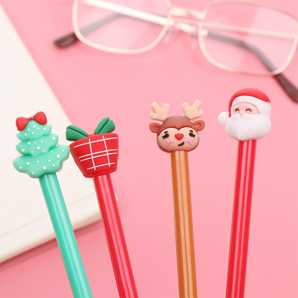 Set 2 / 5 Bút Mực Gel Họa Tiết Giáng Sinh Dễ Thương