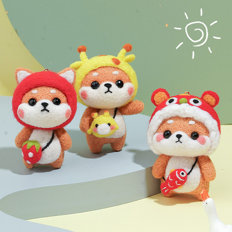 Móc Khóa Handmade Hình Động Vật Đáng Yêu