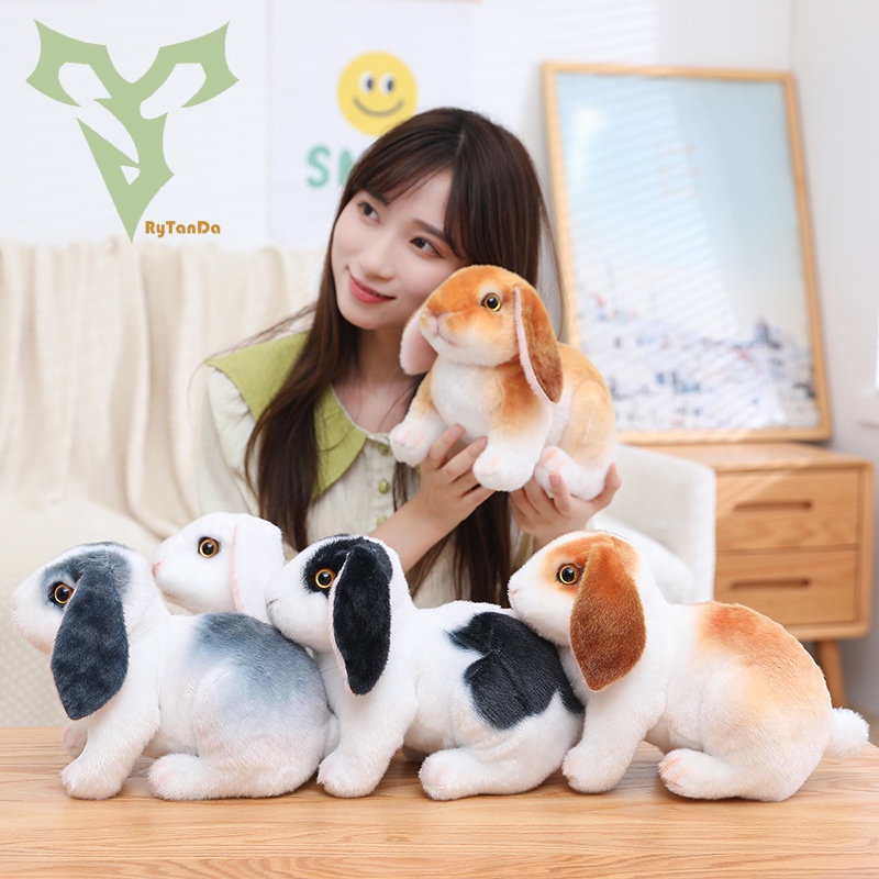 Đồ chơi nhồi bông Hình Thỏ Dễ Thương Cho Bé Gái