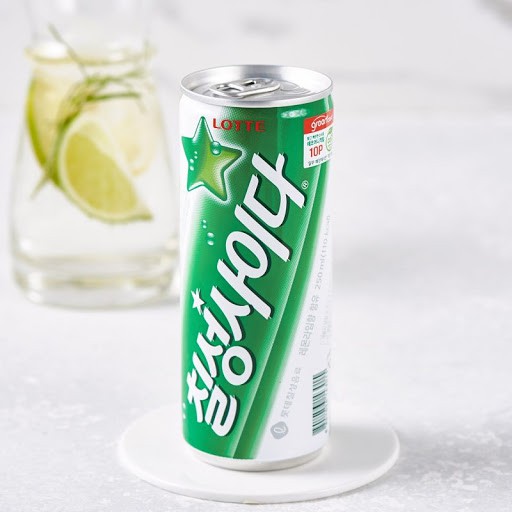 Nước ngọt có gas Chilsung Cider Lotte 250ml