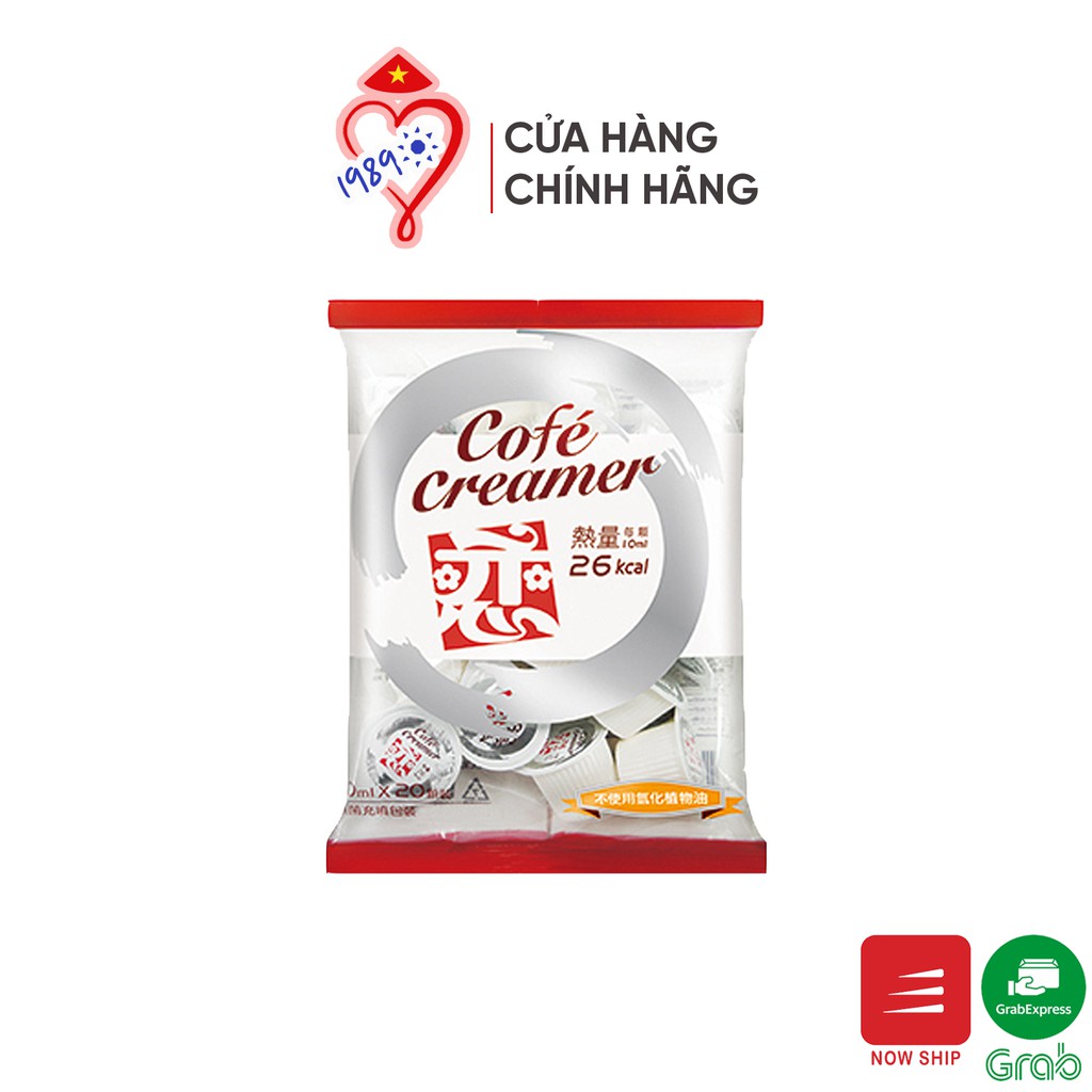 Kem béo coffee creamer Creation Food Đài Loan (1 gói gồm 50 hôp / 1hộp 10ml)