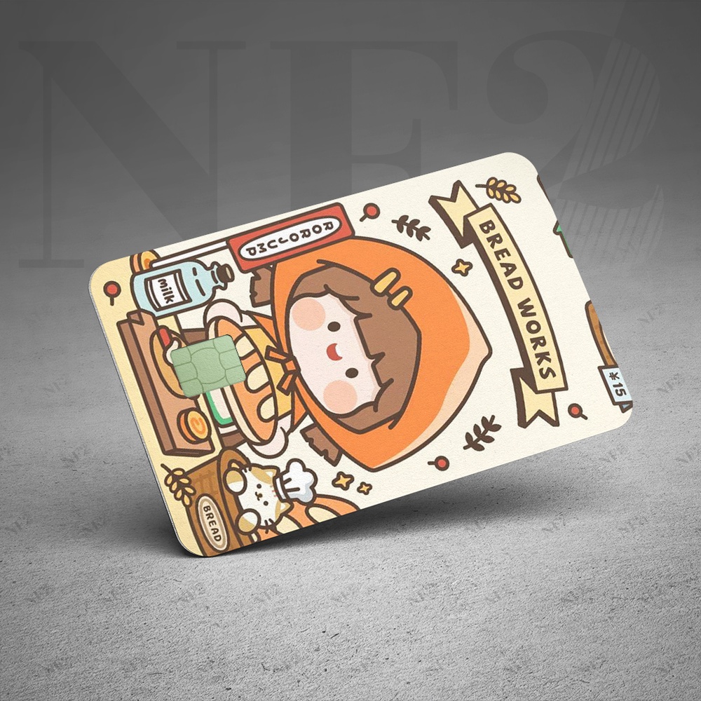 CORO JUMP DỄ THƯƠNG - Decal Sticker Thẻ ATM  Miếng Dán Trang Trí NF2 Card