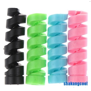 Set 4 nút bảo vệ đầu dây cáp sạc usb