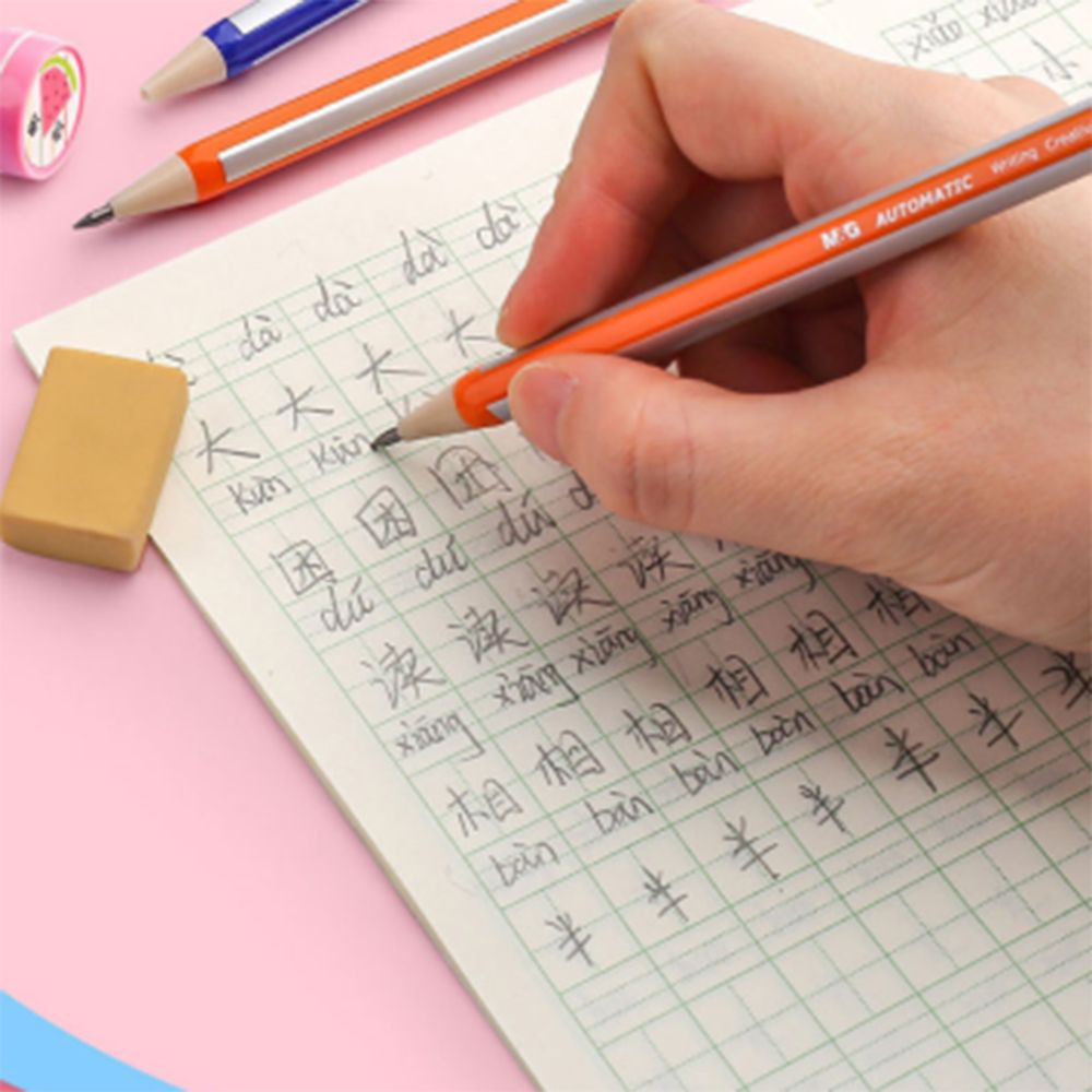 Bộ bút chì cơ học Kawaii mềm mại 2.0mm