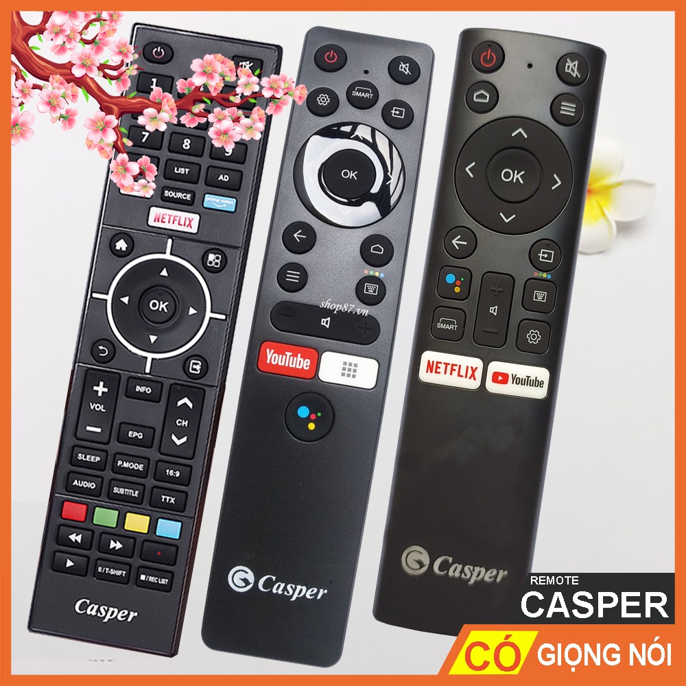 Điều Khiển Tivi Casper Giọng Nói, Remote Casper Giọng Nói, Điều Khiển Giọng Nói Casper, Điều Khiển Casper Có Giọng Nói