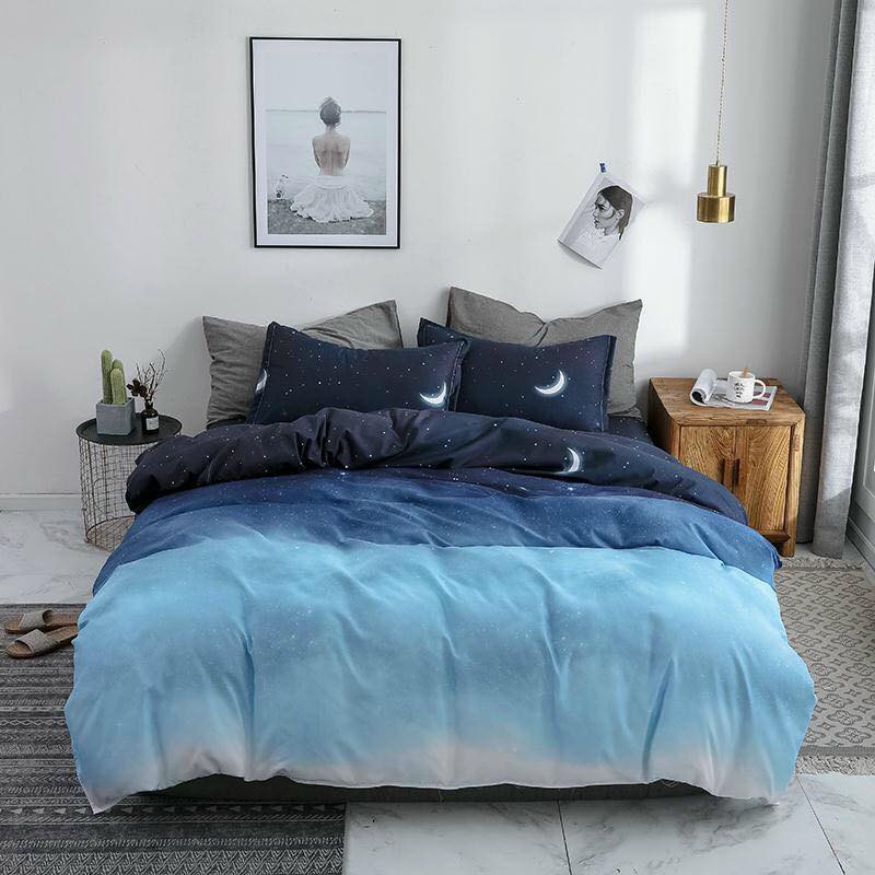 Bộ chăn ga gối nhập khẩu Cotton Poly