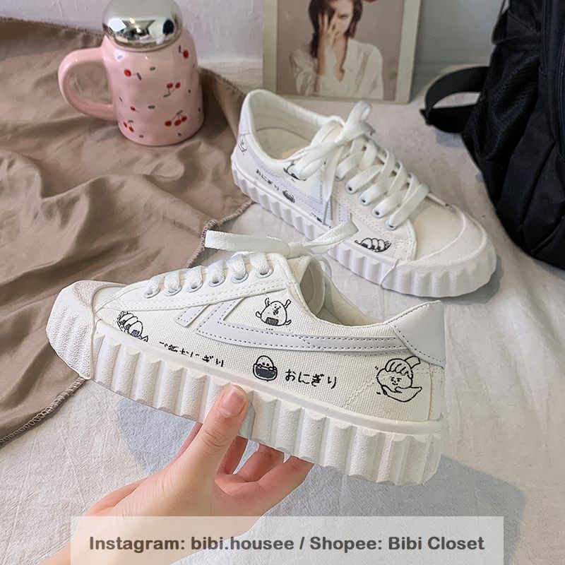 [Mã WAMT2405 giảm 10K đơn 0K] [SẴN] Giày thể thao đế lượn sóng nữ đáng yêu phong cách ulzzang mã S81 | BigBuy360 - bigbuy360.vn