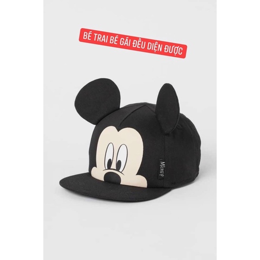Mũ mickey cho bé