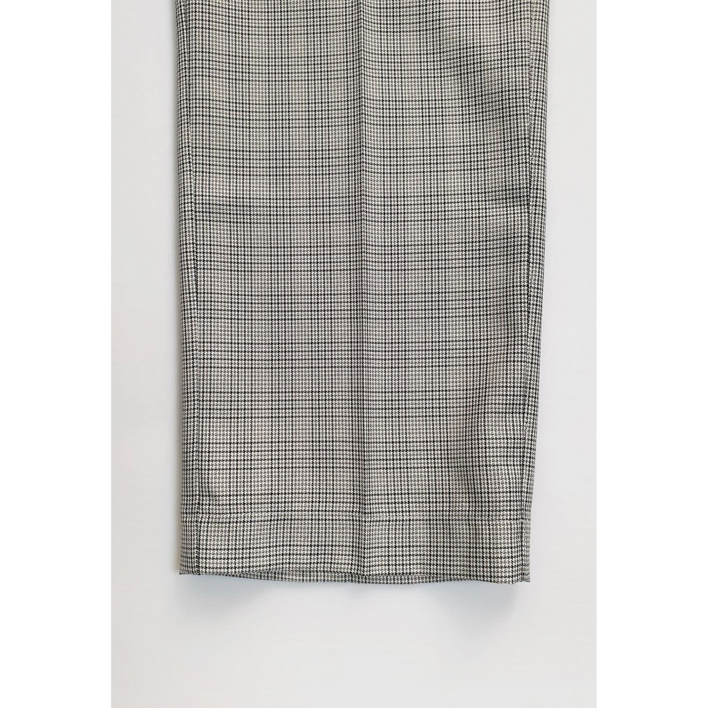 Quần Tây Nữ caro ống đứng dập ly Ghp-Garment
