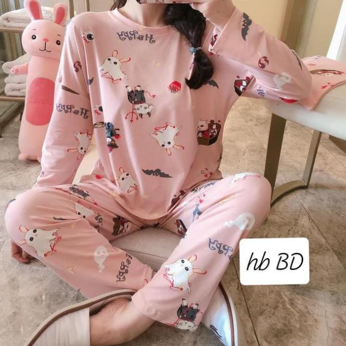 Bộ Ngủ Dài Tay Hoạt Hình Hót 2020 | BigBuy360 - bigbuy360.vn