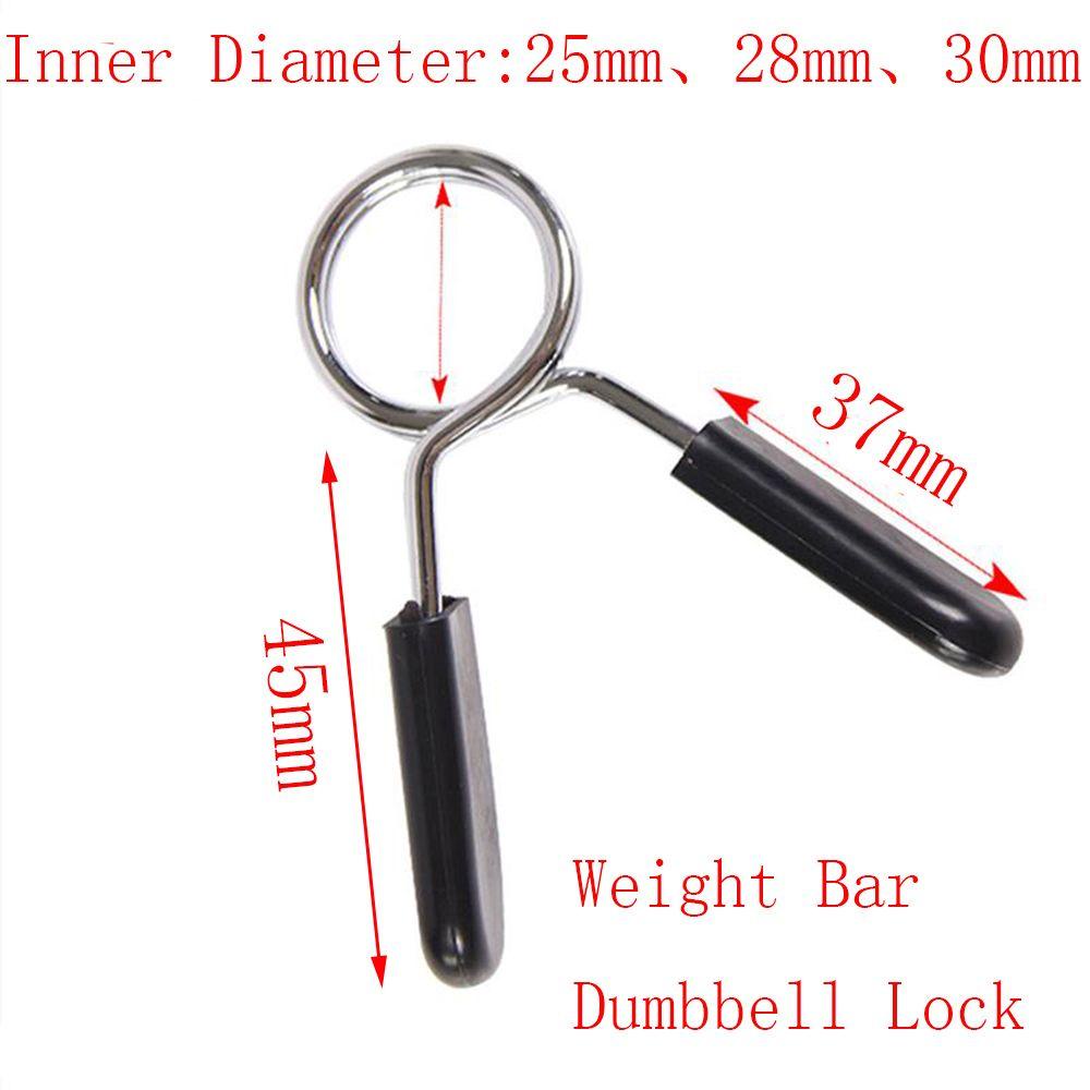 MUVAKO 1 Cặp Kẹp Cao Su Khóa Cổ Áo Nâng Tạ  1 Cặp