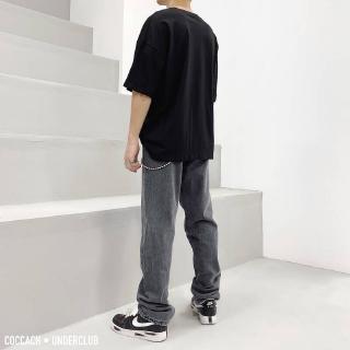 Unisex Quần jeans xuông basic Q566
