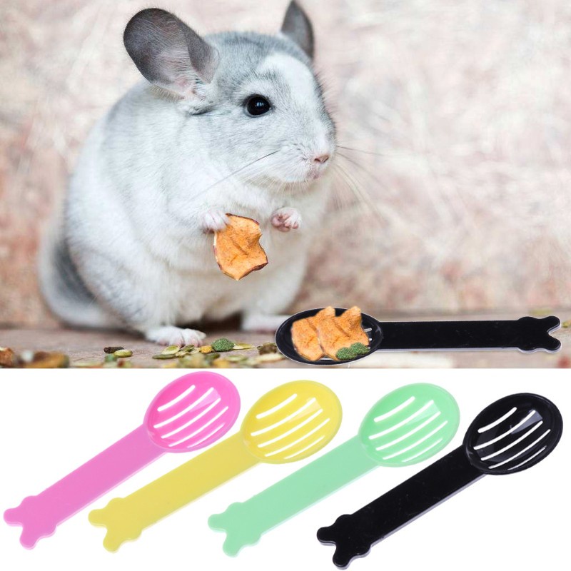 Muỗng múc cát vệ sinh lồng nuôi hamster tiện dụng