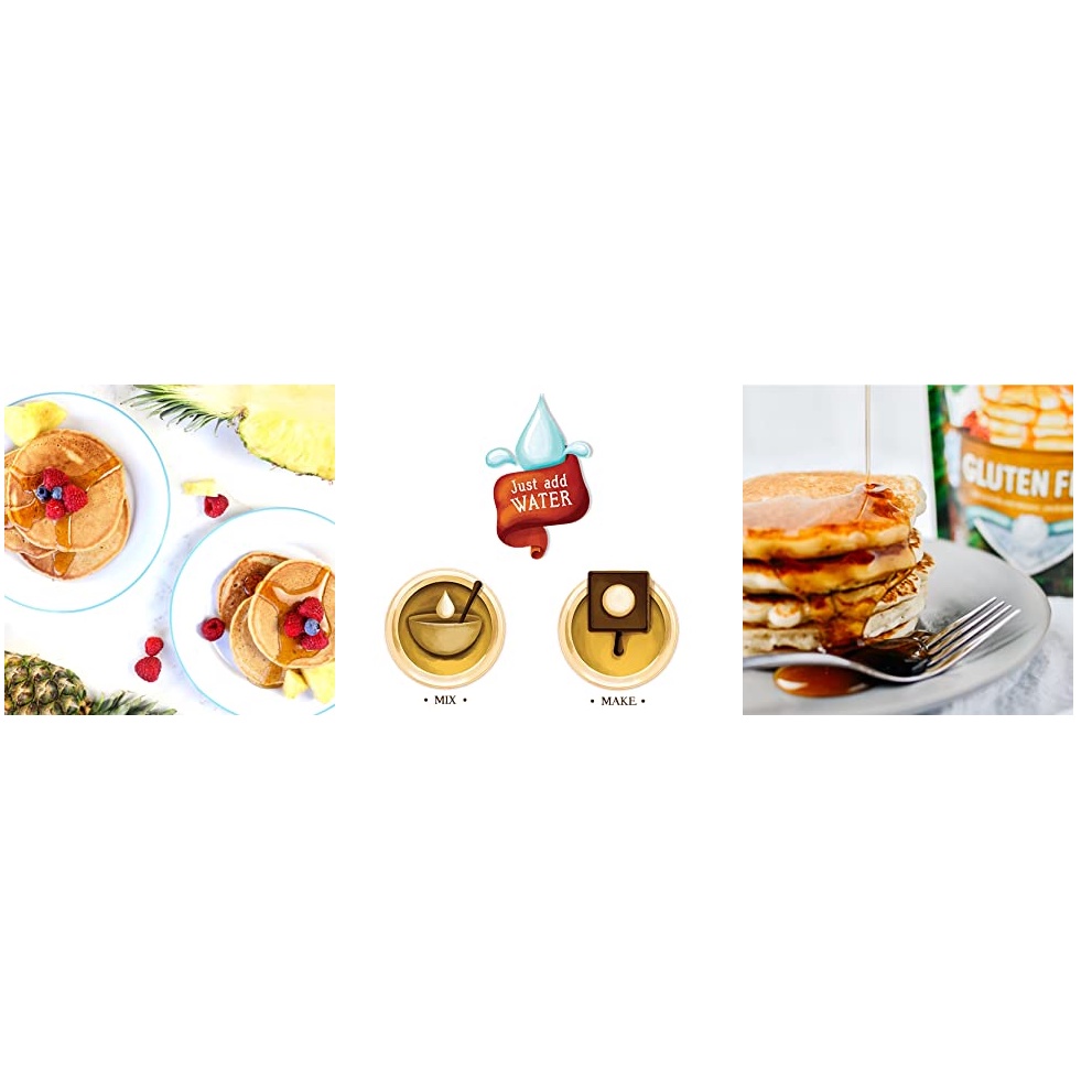 BỘT BÁNH PANCAKE GLUTEN-FREE Birch Benders Pancake &amp; Waffle Mix, 397g (14oz)