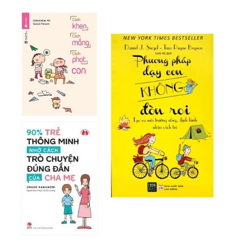 Sách - 90 % trẻ thông minh nhờ cách trò chuyện đúng đắn cách khen cách mắng cách phạt dạy con không đòn roi