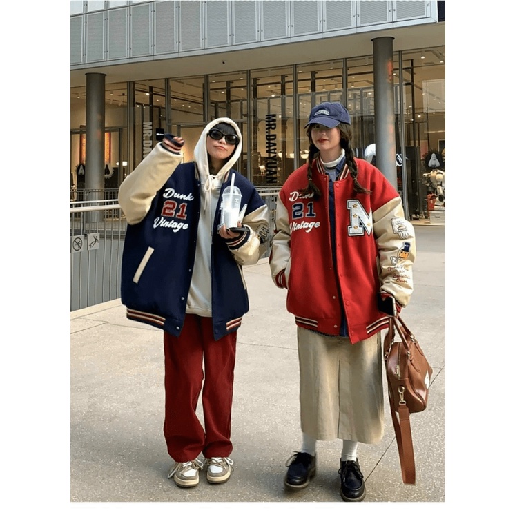 Áo Khoác Bomber Nam Chất Nỉ Pe Loại 1 Sang Sịn Logo Chữ M Phối Chữ Tay Kiểu Dáng Bóng Chày Form Rộng Mặc 4 Mùa Đẹp [NEW