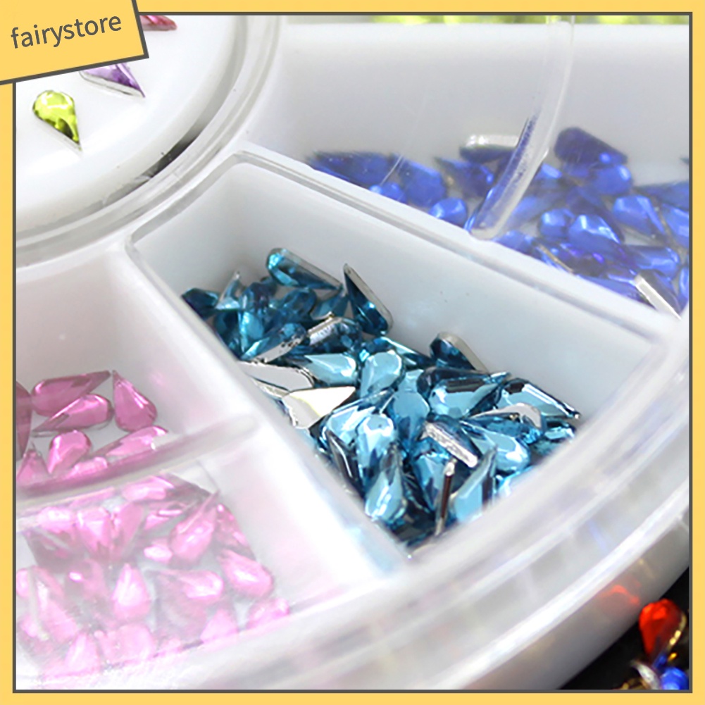 [Hàng mới về] Hộp phụ kiện trang trí móng tay nghệ thuật thủ công