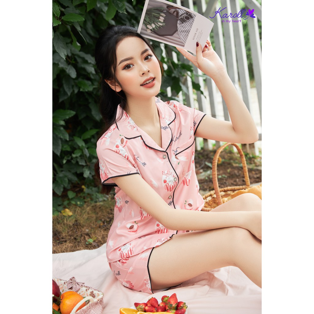 Bộ đùi Karoll cao cấp mềm mại họa tiết đơn gian NH21.182