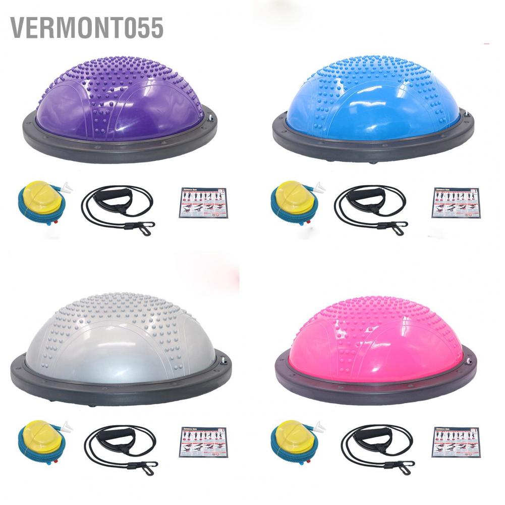 Có thể bán buôn Huấn luyện viên Balance Ball Yoga Bài tập Half cho Phòng thể dục tại nhà cốt lõi Tập ổn định Vermont055 Hàng giao ngay
