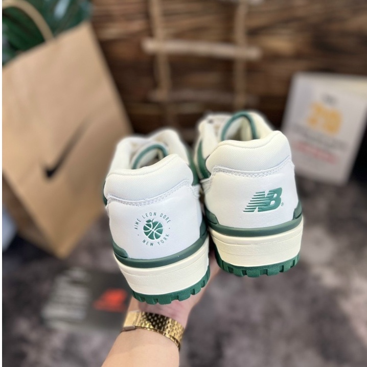 Giày Thể Thao Nam Nữ New Blance, Nb550 EverGreen. Full phụ kiện.