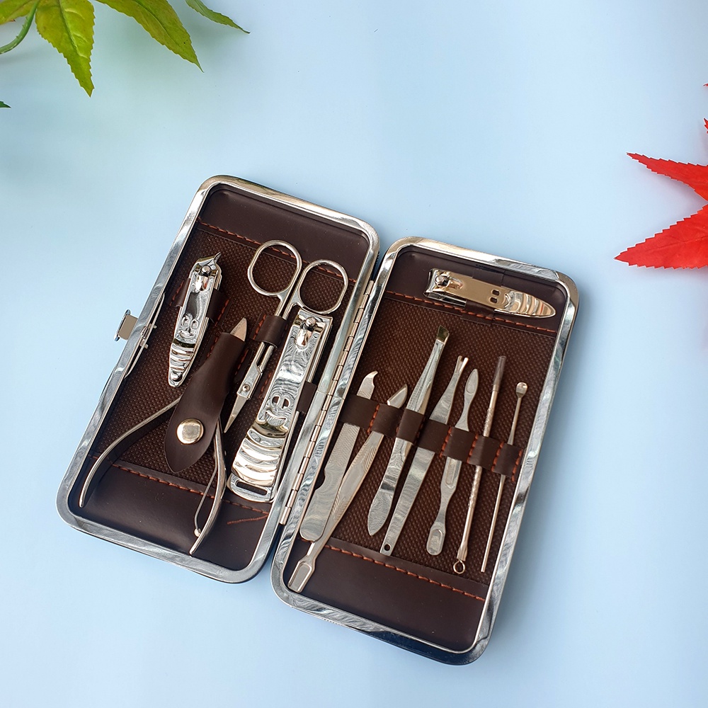 Bộ kiềm cắt móng tay chân tiện lợi (12 dụng cụ)
