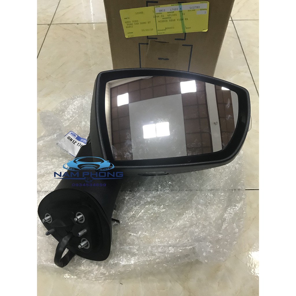 Gương Ecosports 18 LH RH Gập Điện có vạch đèn soi chân gương - GN1Z17683N / GN1Z17682N
