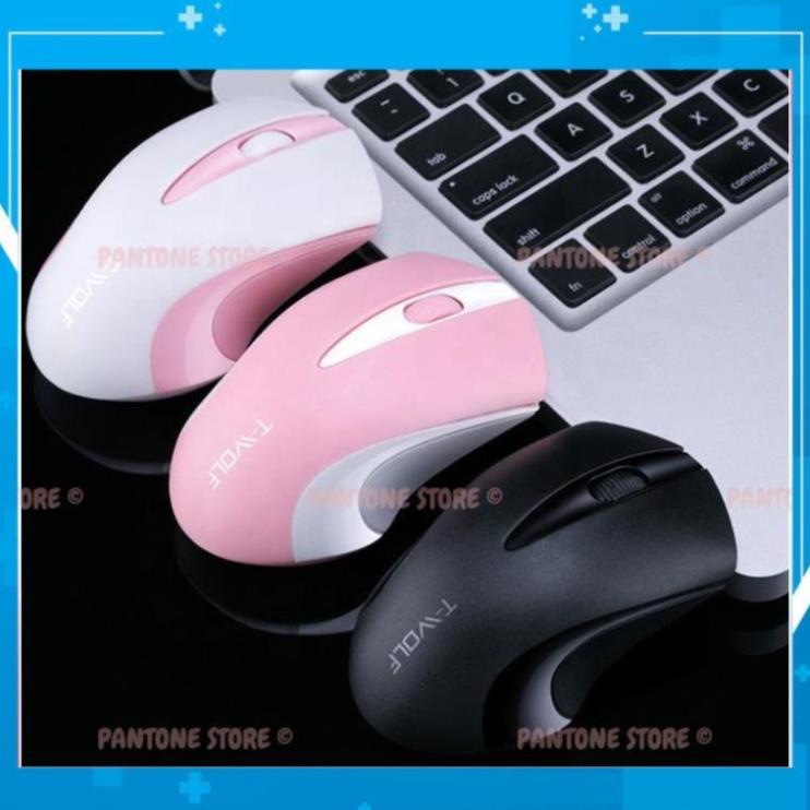 Chuột không dây, chuột máy tính T-Wolf Q2 2.4ghz kết nối ổn định -18 TECH
