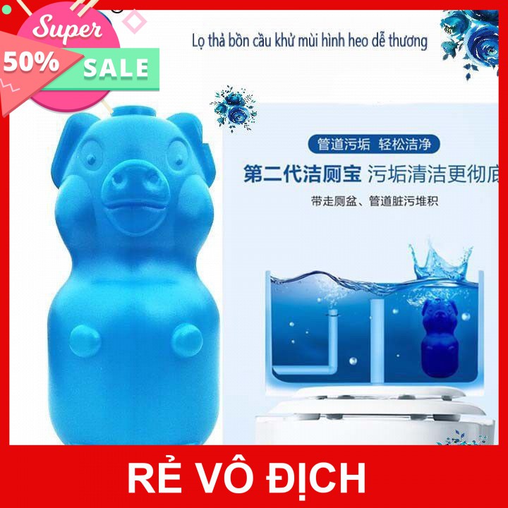[Hot]-Lợn thả bồn cầu