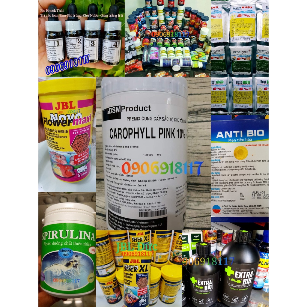 Carophyll Lên Màu Cao Cấp. Cung Cấp Sắc Tố Đỏ , Vàng Sặc Sỡ Cho Cá Cảnh
