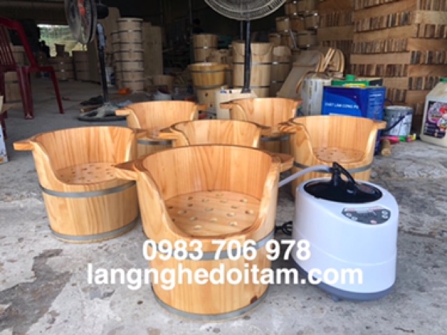 ✳Xả kho -Thùng xông đầu dưỡng sinh gỗ nhập khẩu Loại 1 cam kết 💯