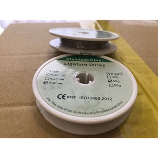 Kẽm cột mắc cài chỉnh nha (Cuộn 50g)