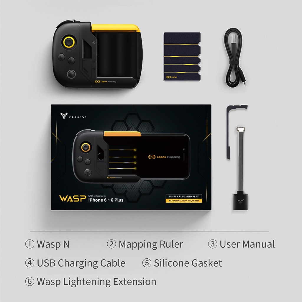 Flydigi Wasp | Tay cầm chơi game PUBG & Liên Quân cho iOS và Android