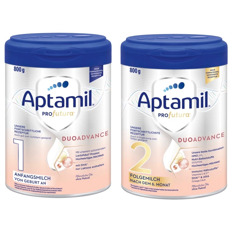 Sữa Aptamil Bạc Đức - Aptamil Profutura Duo Advance 800g